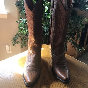 Dan Post Women Leather Western Boots sz 9